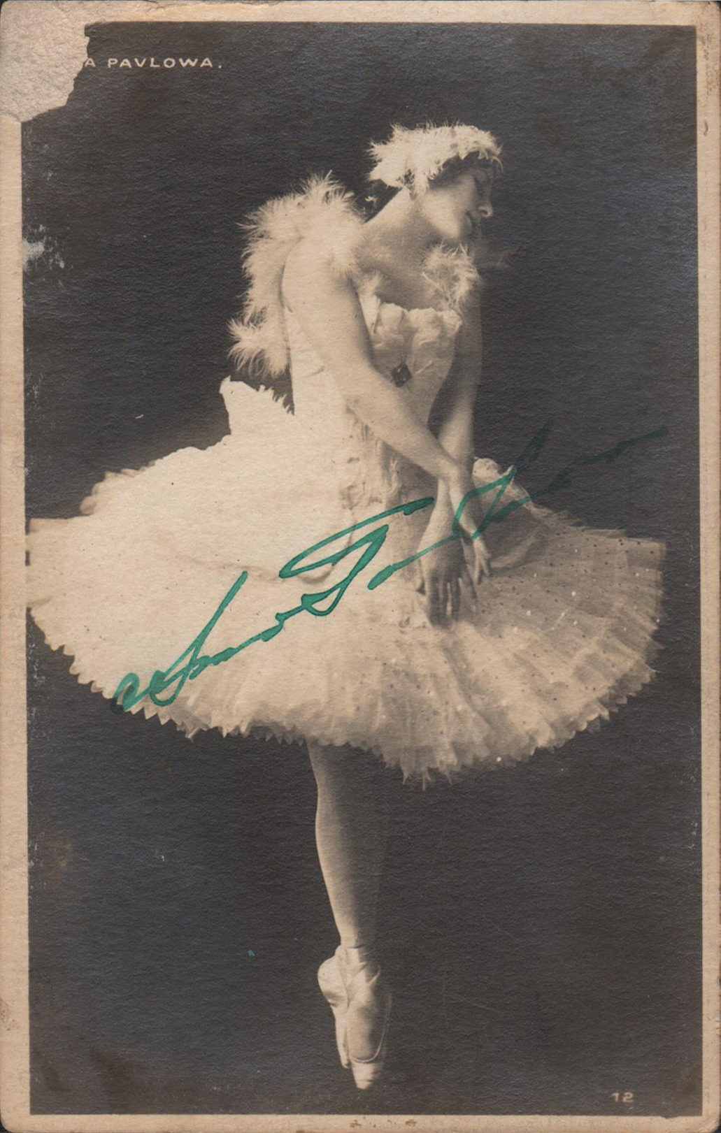 Анна Павлова в балете дочь фараона